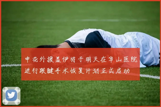 申花外援盖伊将于明天在华山医院进行跟腱手术恢复计划正式启动